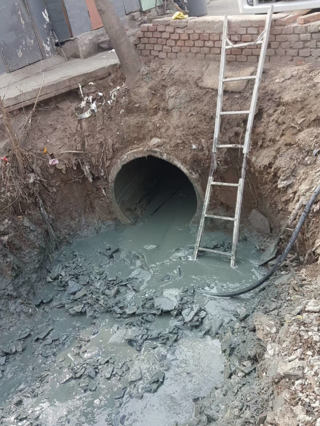 阿拉尔农场管道清洗