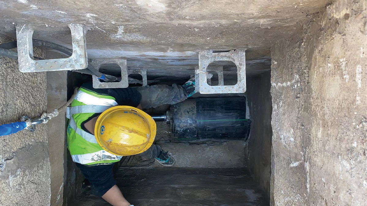 阿拉尔农场HDPE短管内衬法